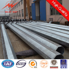 Hot DIP Galvanized Steel Poles Electric Pole for Philippines